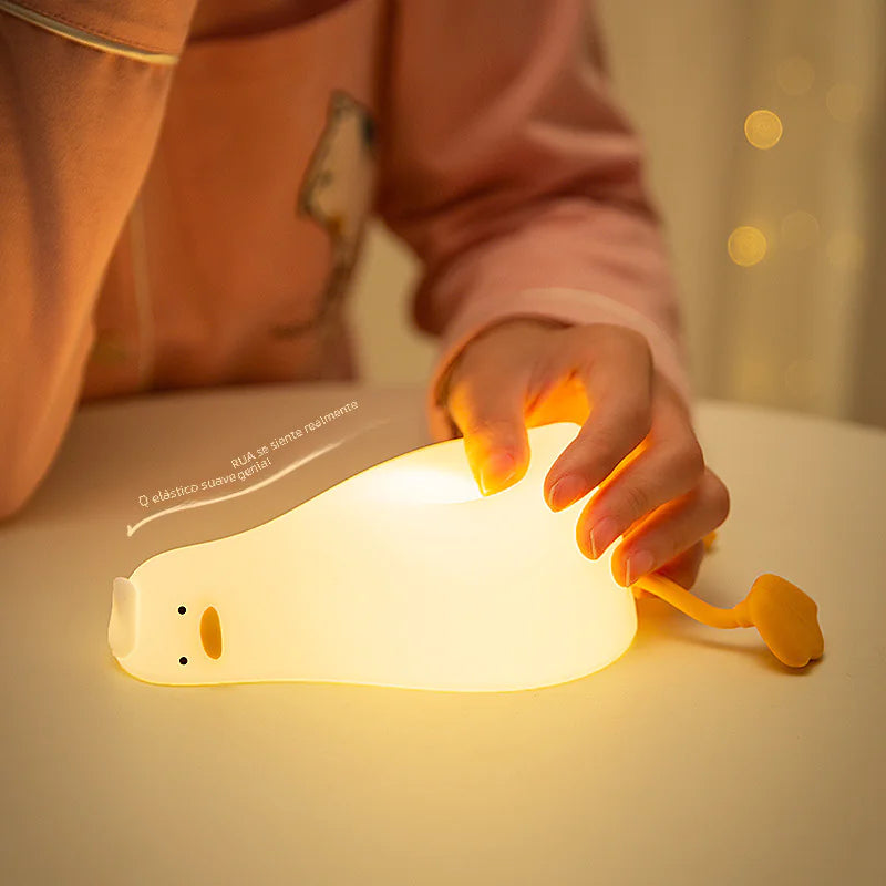 Silicone Duck Night Light