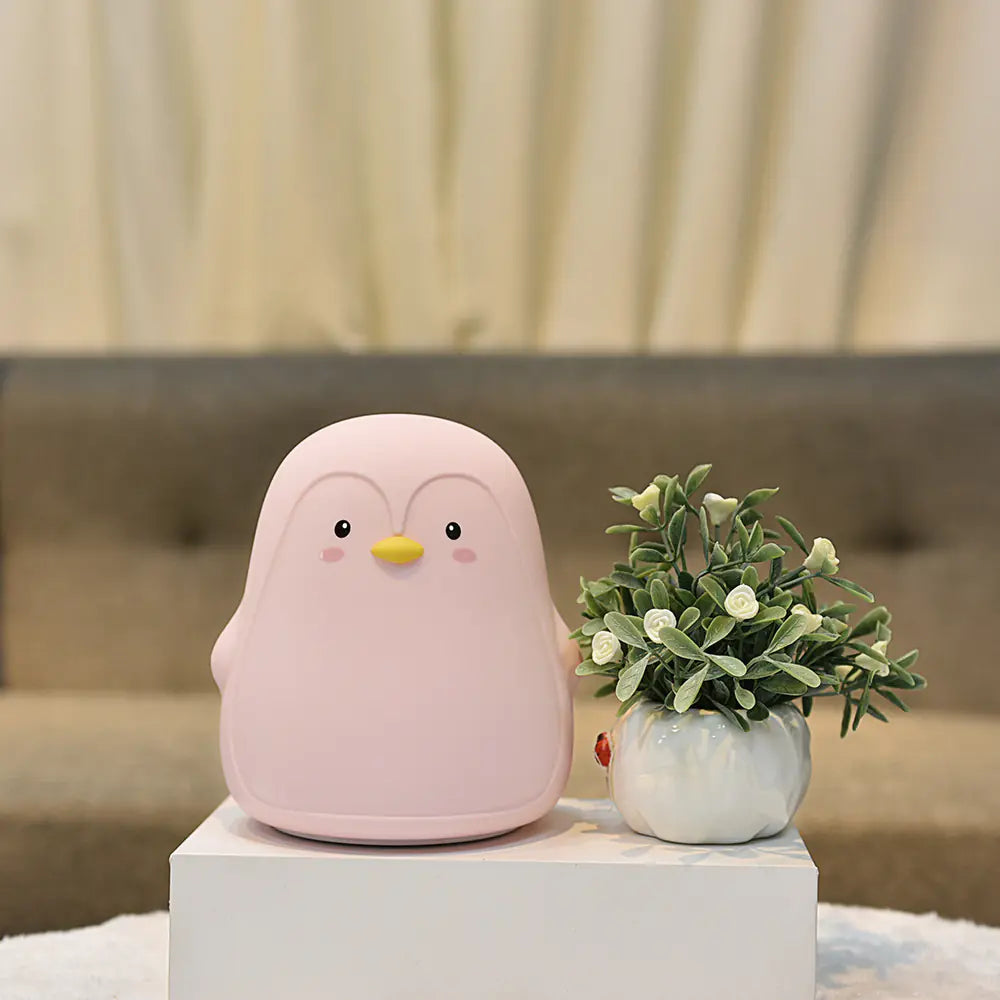 Silicone Penguin Night Light