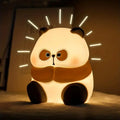 Remote-Chargeable Panda Night Light for Baby Room