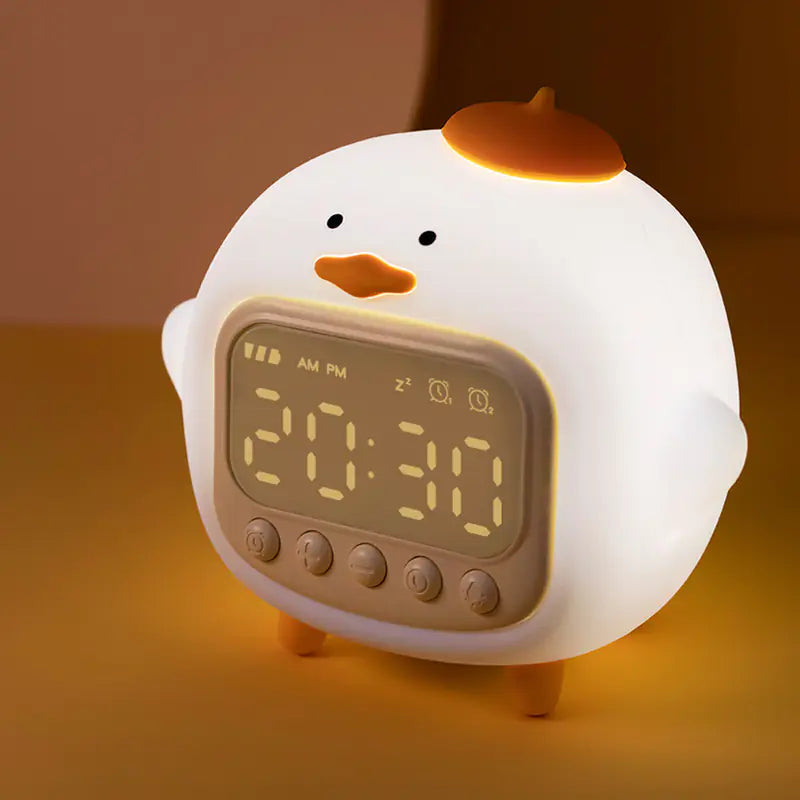 Hug Duck Alarm Clock and Night Light