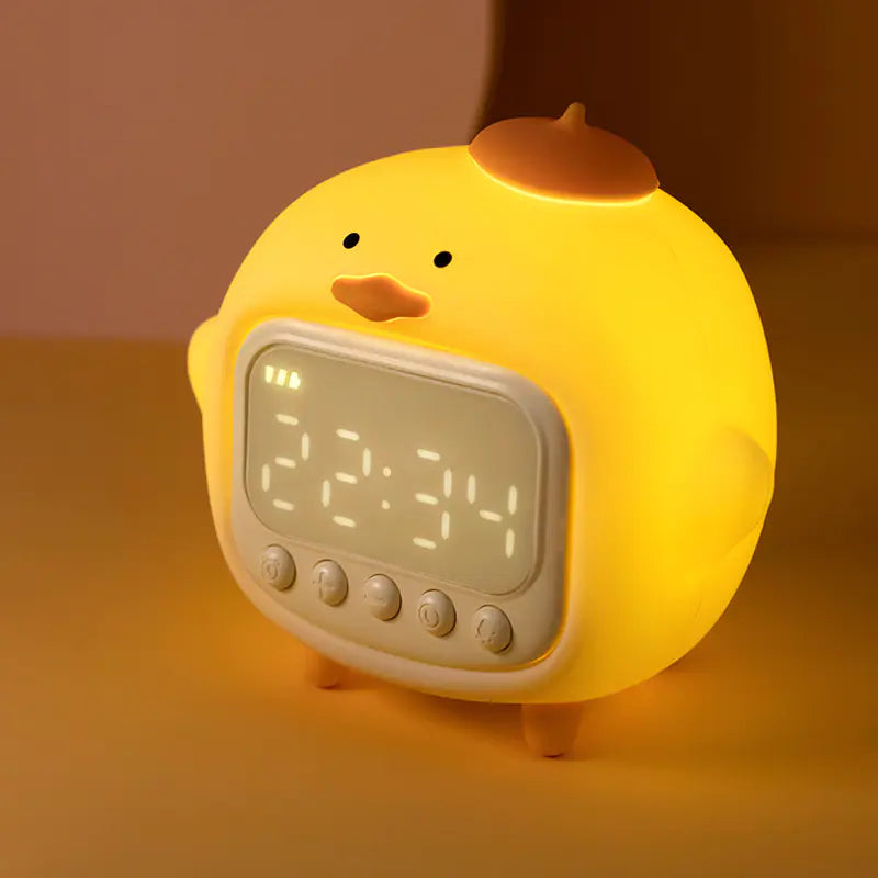 Hug Duck Alarm Clock and Night Light